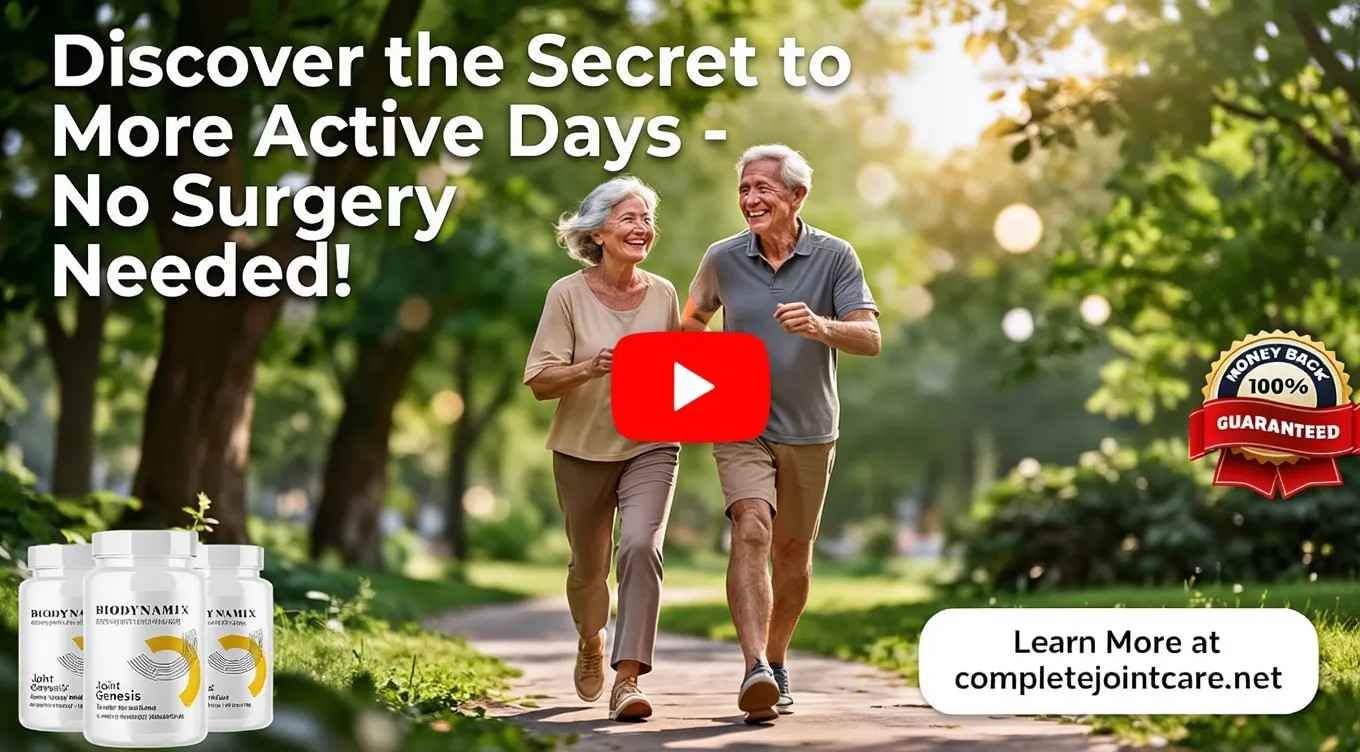 Joint support lifestyle illustration